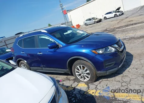 2020 Nissan Rogue Sv Fwd из США, поврежденный, VIN KNMAT2MTXLP526370